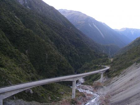 arrive sur la 'wet' coast